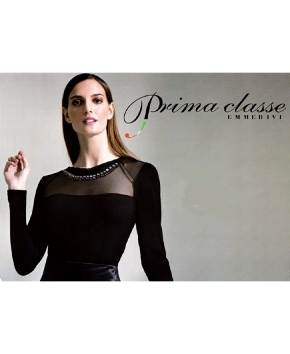 PRIMA CLASSE дамска блуза в черен цвят 